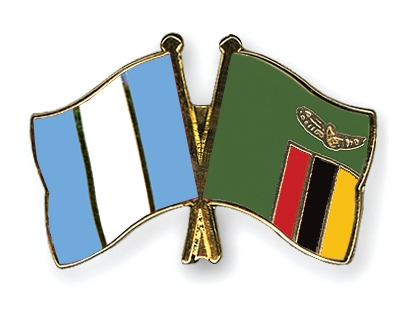 Fahnen Pins Guatemala Sambia