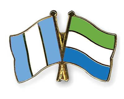 Fahnen Pins Guatemala Sierra-Leone