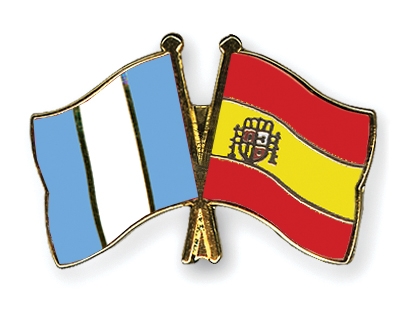 Fahnen Pins Guatemala Spanien