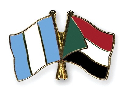 Fahnen Pins Guatemala Sudan