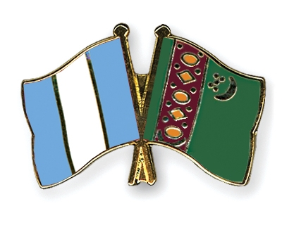 Fahnen Pins Guatemala Turkmenistan