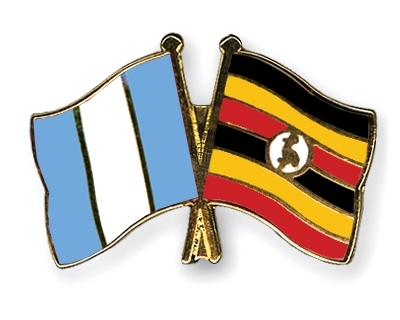 Fahnen Pins Guatemala Uganda