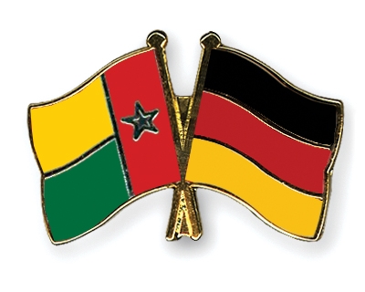 Fahnen Pins Guinea-Bissau Deutschland