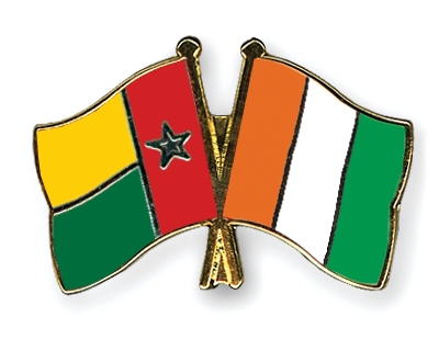 Fahnen Pins Guinea-Bissau Elfenbeinkste