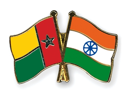 Fahnen Pins Guinea-Bissau Indien