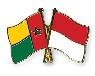 Fahnen Pins Guinea-Bissau Indonesien