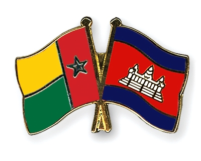 Fahnen Pins Guinea-Bissau Kambodscha