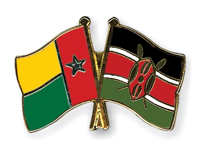 Fahnen Pins Guinea-Bissau Kenia