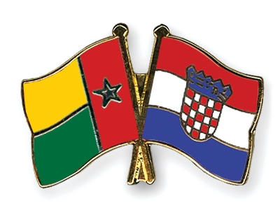 Fahnen Pins Guinea-Bissau Kroatien