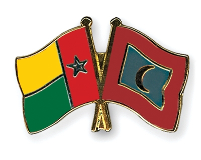 Fahnen Pins Guinea-Bissau Malediven