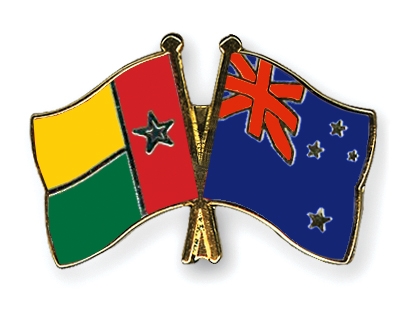 Fahnen Pins Guinea-Bissau Neuseeland