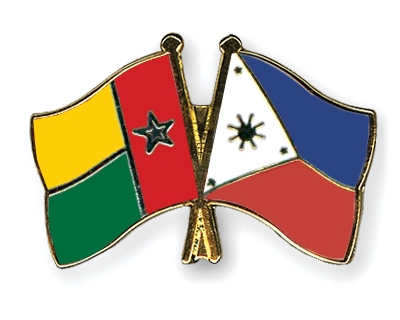 Fahnen Pins Guinea-Bissau Philippinen