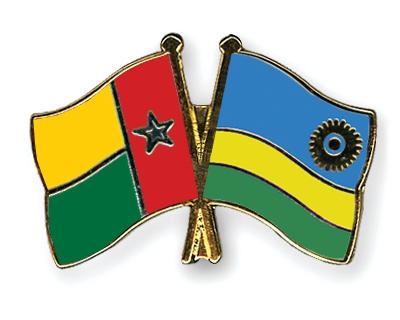 Fahnen Pins Guinea-Bissau Ruanda