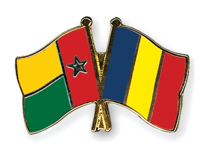 Fahnen Pins Guinea-Bissau Rumnien