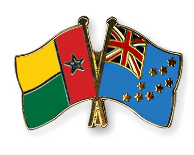 Fahnen Pins Guinea-Bissau Tuvalu