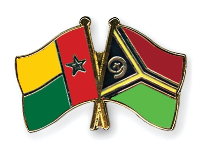 Fahnen Pins Guinea-Bissau Vanuatu