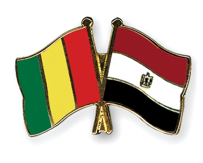 Fahnen Pins Guinea gypten