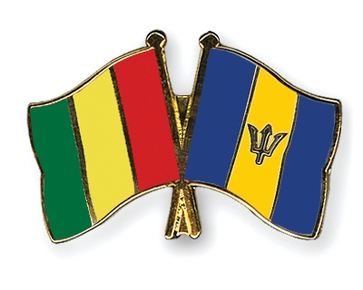 Fahnen Pins Guinea Barbados