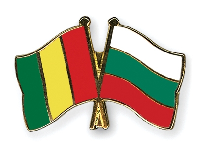 Fahnen Pins Guinea Bulgarien