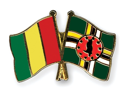 Fahnen Pins Guinea Dominica