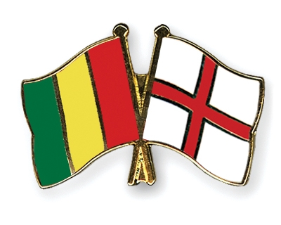 Fahnen Pins Guinea England