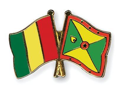 Fahnen Pins Guinea Grenada