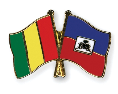 Fahnen Pins Guinea Haiti