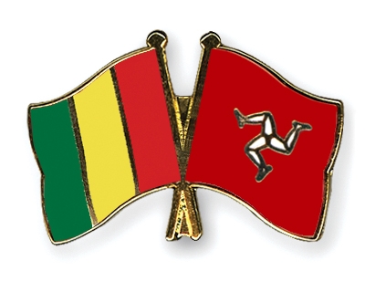 Fahnen Pins Guinea Isle-of-Man