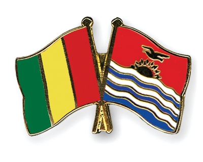 Fahnen Pins Guinea Kiribati