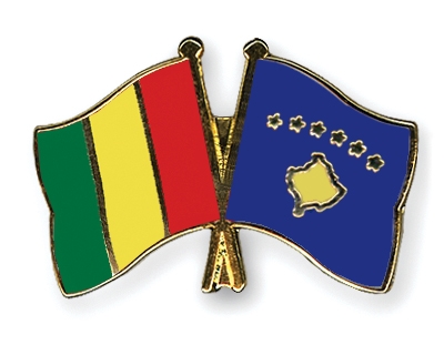 Fahnen Pins Guinea Kosovo