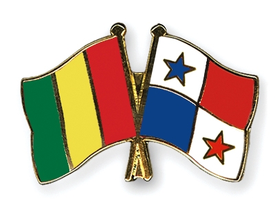 Fahnen Pins Guinea Panama