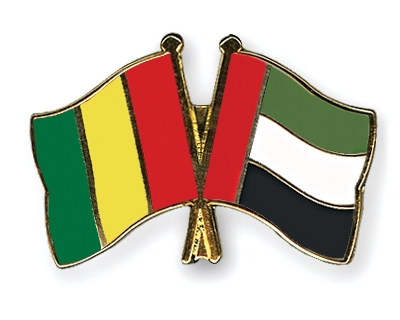 Fahnen Pins Guinea Ver-Arab-Emirate