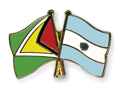 Fahnen Pins Guyana Argentinien