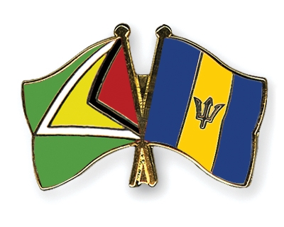 Fahnen Pins Guyana Barbados