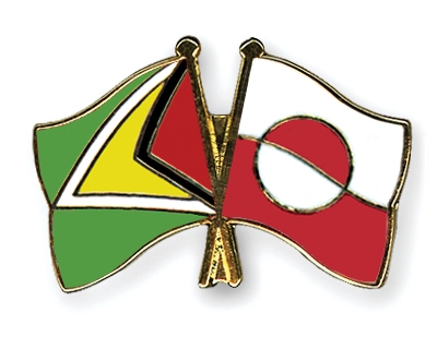 Fahnen Pins Guyana Grnland