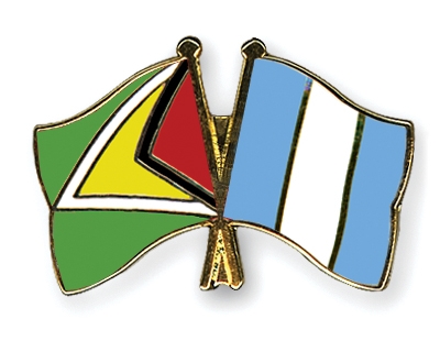 Fahnen Pins Guyana Guatemala