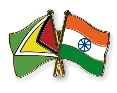 Fahnen Pins Guyana Indien