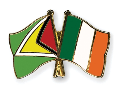 Fahnen Pins Guyana Irland