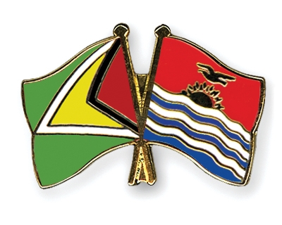 Fahnen Pins Guyana Kiribati