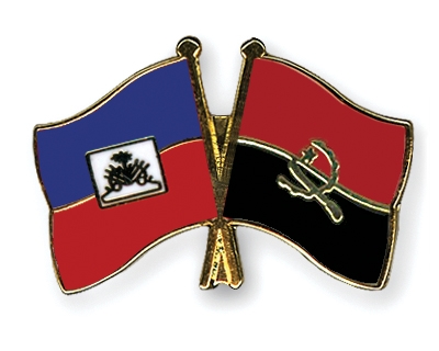 Fahnen Pins Haiti Angola