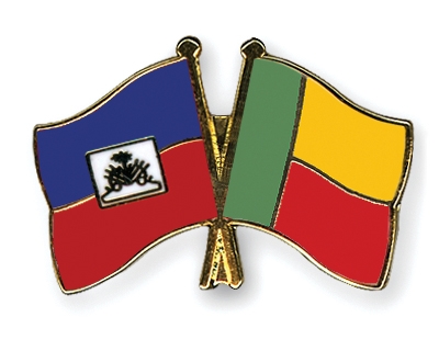 Fahnen Pins Haiti Benin