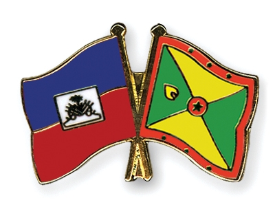 Fahnen Pins Haiti Grenada