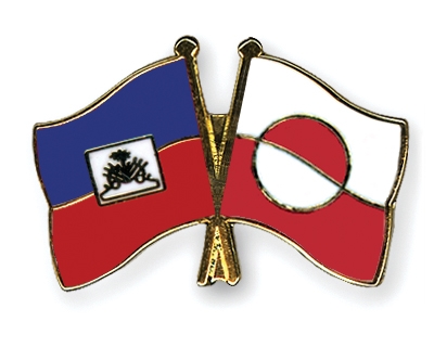 Fahnen Pins Haiti Grnland