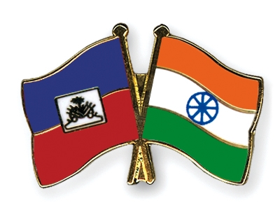 Fahnen Pins Haiti Indien