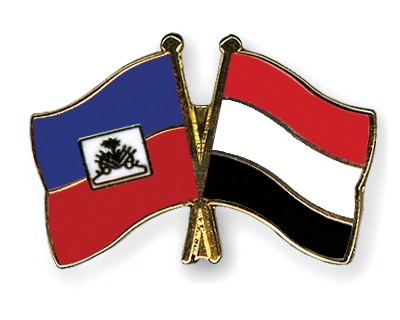 Fahnen Pins Haiti Jemen