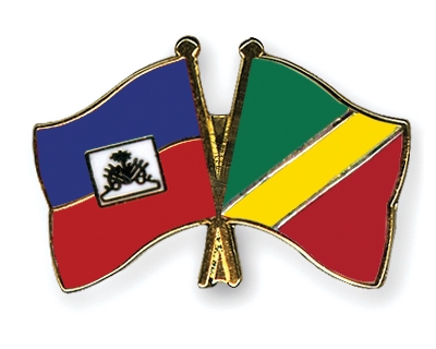 Fahnen Pins Haiti Kongo-Republik