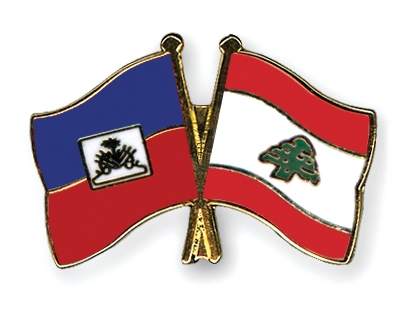 Fahnen Pins Haiti Libanon