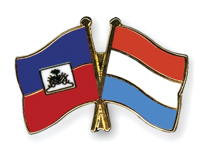 Fahnen Pins Haiti Luxemburg