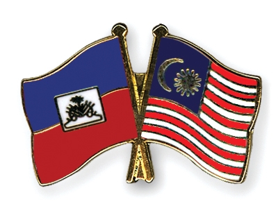 Fahnen Pins Haiti Malaysia