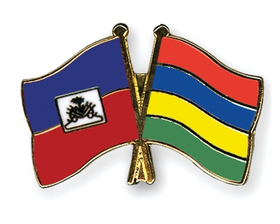 Fahnen Pins Haiti Mauritius